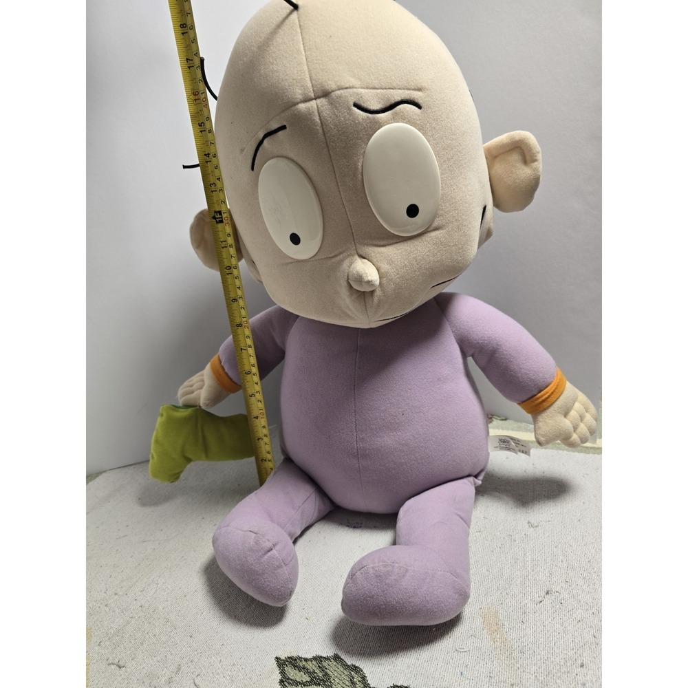 1997 Mattel Dill Pickle Baby Rugrats XL Plush Jumbo 24" Stuffed Doll Nickelodeon